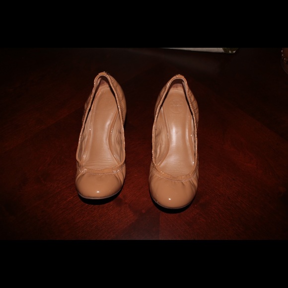 Tory Burch Shoes - Tory Burch Patton Leather Wedges